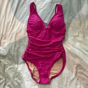 Women’s Pink One Piece Swimsuit